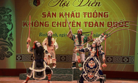 Khai mạc Hội diễn sân khấu tuồng không chuyên toàn quốc năm 2018