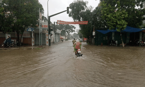 Nghệ An: Mưa lớn xảy ra trên diện rộng