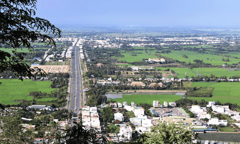 Núi Sam được công nhận Khu du lịch Quốc gia