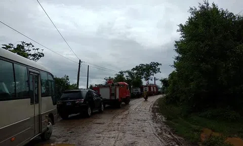 Nghệ An: Máy bay quân sự rơi tại Nghĩa Đàn