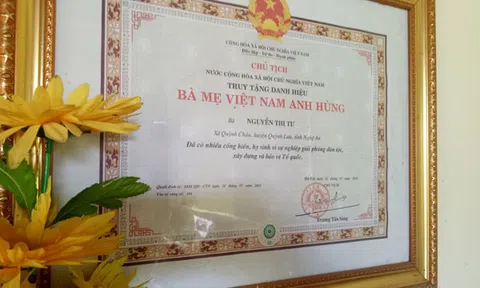 Gửi về UBND tỉnh Nghệ An: Bị bịt lối vào nhà, gia đình mẹ Việt Nam Anh hùng kêu cứu?