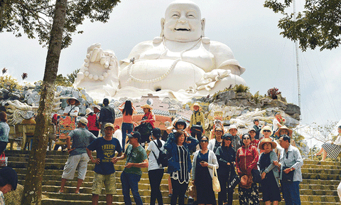 Núi Cấm mùa mưa