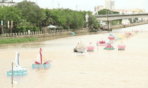 Cần Thơ: Tối nay, khai mạc "Đêm Hoa đăng"