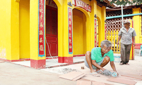 Tín hiệu vui trong tu sửa di tích