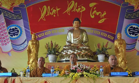 Đại lễ Vu Lan ở chùa Ích Minh ở Bắc Giang