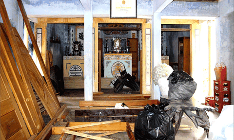 Từ đường Cổ nhạc thành... nhà kho?!!