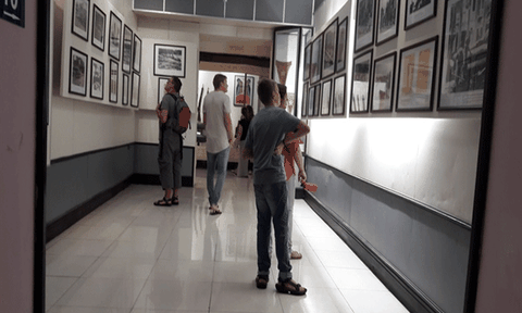 Hệ thống trưng bày đã lạc hậu, xuống cấp…