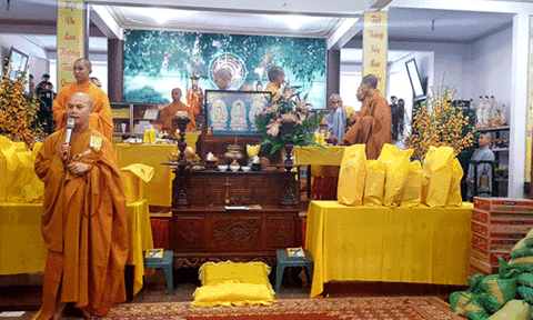 Lễ Vu Lan báo hiếu ở chùa Mỹ Thạch