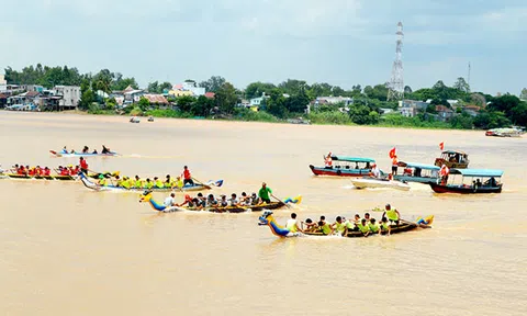 Sẵn sàng tổ chức Giải đua thuyền rồng Báo An Giang