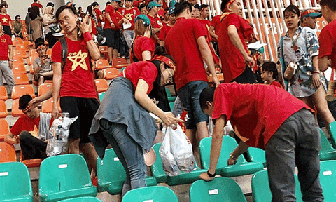 Để người dân không còn xả rác bừa bãi trong dịp lễ