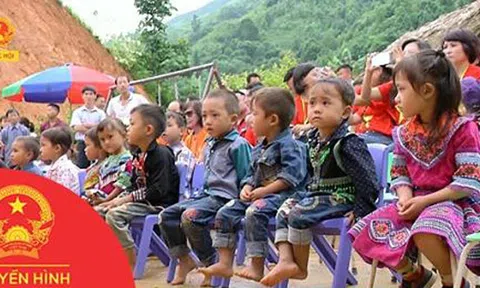 Khánh thành trường mẫu giáo Lang Thíp