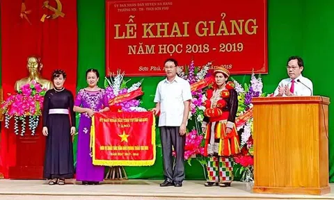 Trường Mầm non Sơn Phú (Na Hang): Đơn vị xuất sắc dẫn đầu phong trào thi đua