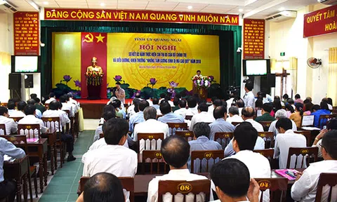 Quảng Ngãi: Sơ kết 2 năm thực hiện Chỉ thị 05 của Bộ Chính trị