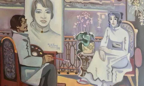 Một bài thơ hay, một bức tranh quý và người đẹp một thuở