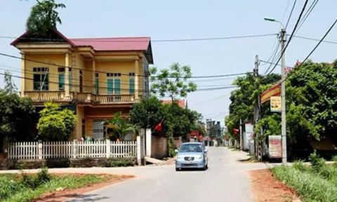  Xây dựng nông thôn mới ở Định Trung