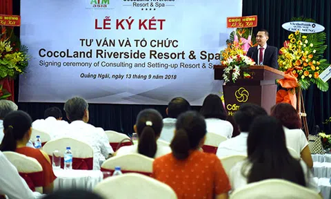 Quảng Ngãi ký kết Hợp đồng tư vấn và tổ chức CocoLand Riverside Resort & Spa