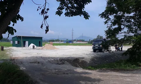 Nghệ An: San lấp đất 64 khi chưa chuyển đổi mục đích sử dụng?