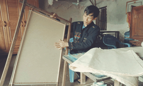 Độc đáo nghề làm giấy dó của đồng bào dân tộc Cao Lan