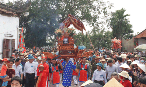 Lễ hội rước kiệu Đại Đồng diễn ra ngày 18/10
