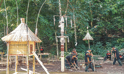 Độc đáo lễ cầu mưa của người Ê Đê