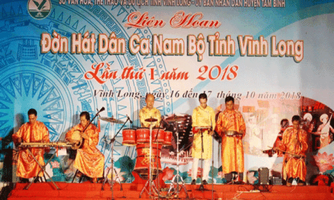 Liên hoan đờn hát dân ca Nam bộ tỉnh Vĩnh Long