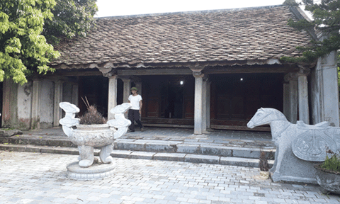 Độc đáo di tích đền thờ Hoàng Bùi Hoàn