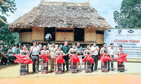 Độc đáo nhà Gươl người Cơ Tu