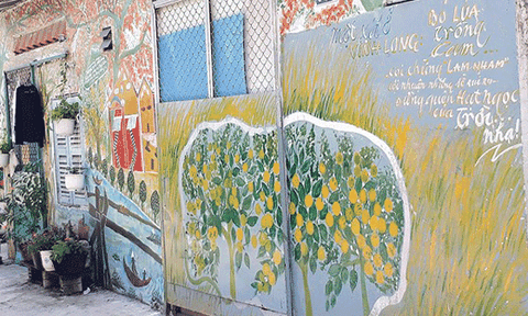 Vẽ tranh nơi công cộng: Làm đẹp hay bôi bẩn?