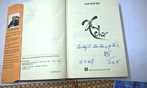 Đọc “Xin chữ” của Phạm Quang Nghị
