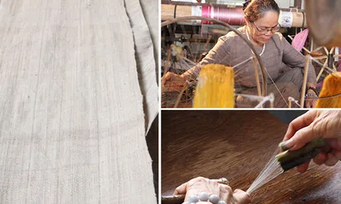 Người dệt lụa tơ sen từ tình yêu và lòng can đảm