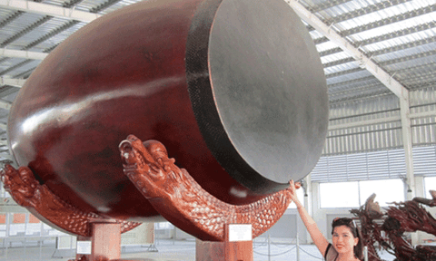 Chiếc trống được xác lập kỷ lục Việt Nam