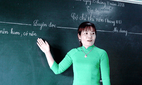 Cô giáo 15 năm liên tục là giáo viên dạy giỏi