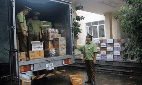 Mối lo ngại vì sữa chua Trung Quốc nhập lậu