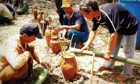 Lễ bỏ mả trong đêm lửa giữa đại ngàn