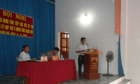 Châu Thái: Đảng bộ vững mạnh để phát triển toàn diện