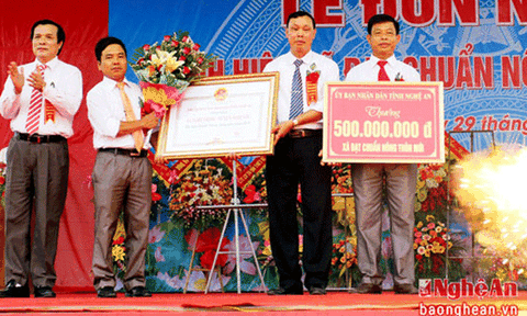 Nghi Thịnh sau 2 năm cán đích nông thôn mới