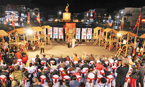 NSND Lệ Thi và sân khấu bài chòi