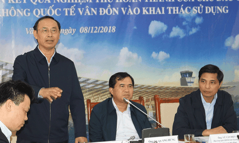 Đánh giá cao chất lượng sân bay quốc tế Vân Đồn