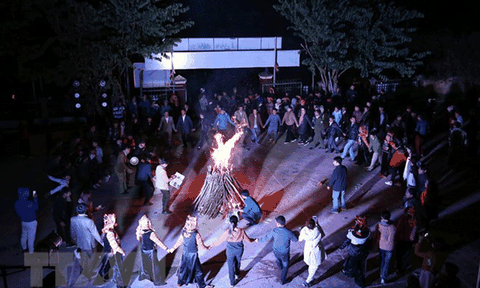 Vui Tết Khù Sự Chà của dân tộc Hà Nhì