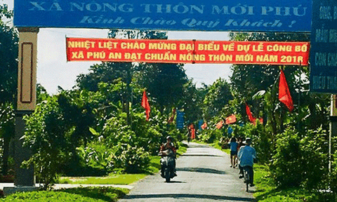 Hậu Giang dẫn đầu ĐBSCL về xây dựng nông thôn mới