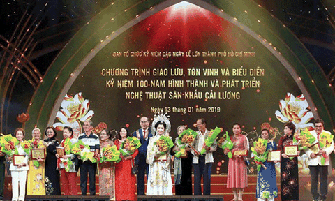 Tôn vinh 100 năm hình thành và phát triển nghệ thuật cải lương