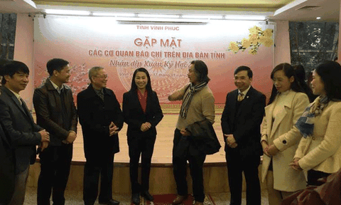 Vĩnh Phúc gặp mặt các cơ quan báo chí trên địa bàn tỉnh