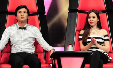 Vợ chồng Lưu Hương Giang úp mở chuyện ngồi ghế nóng The Voice Kids