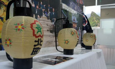 Trưng bày sản phẩm thủ công của thành phố Saijo Nhật Bản 