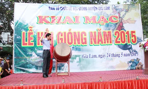 Khai mạc Lễ hội Gióng 2015 - di sản văn hóa phi vật thể được UNESCO công nhận