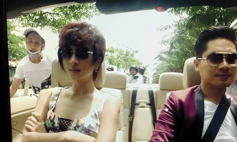  Kim Tuyến, Minh Luân bị cướp khi đang đóng phim 