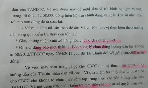 Tiếp vụ sai phạm tại TAND tỉnh Hà Tĩnh: Mập mờ xung quanh dự án hơn 500 triệu đồng