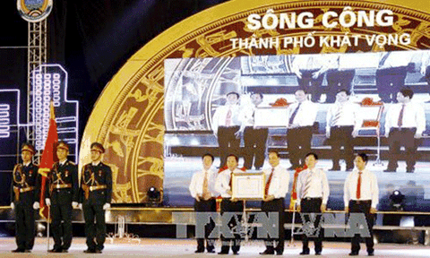 Công bố thành lập thành phố Sông Công, tỉnh Thái Nguyên