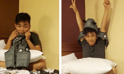  Phan Hiển qua Singapore mua quần áo cho con sắp chào đời 