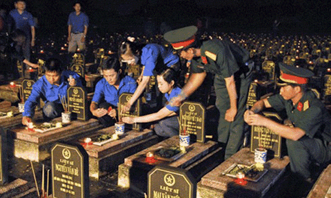 Đại lễ cầu siêu anh linh các anh hùng liệt sĩ tại nhà tù Phú Quốc